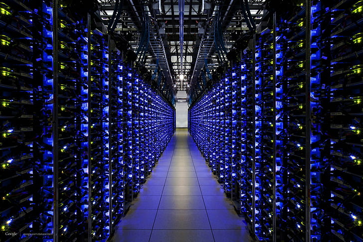 data center datacenter google server wallpaper preview